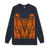 Base Unisex Long Sleeve T-Shirt Orange Hi Vis - Hi-Vis-Trends