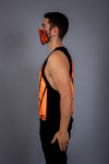Transform Men's Muscle Singlet Orange [Hi-Vis]
