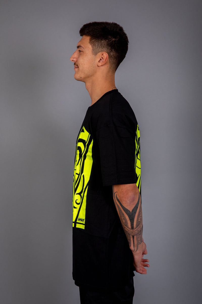 Maori Men's T-Shirt Yellow [Hi-Vis]