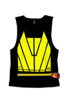 Classic Men's Muscle Singlet Orange [Hi-Vis]